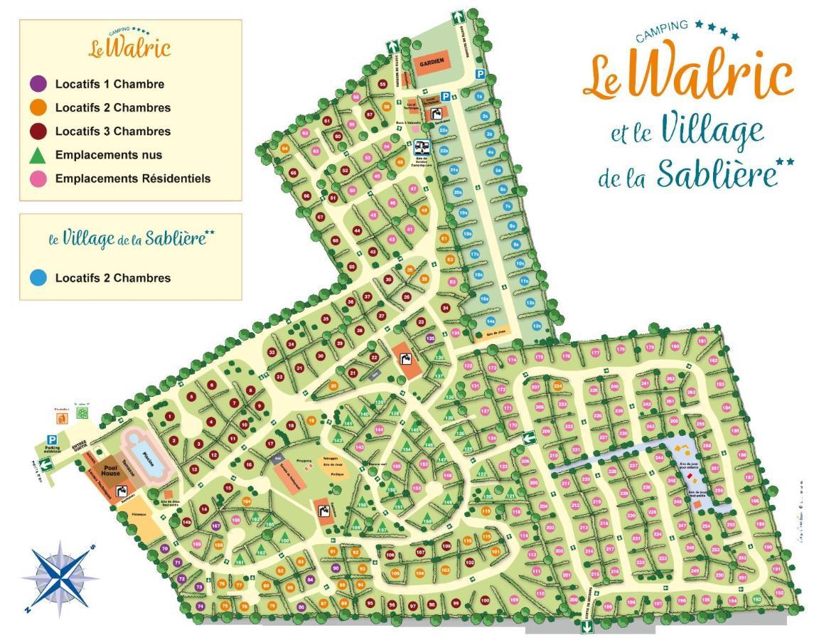 Camping Le Walric Saint-Valery-sur-Somme Exterior foto